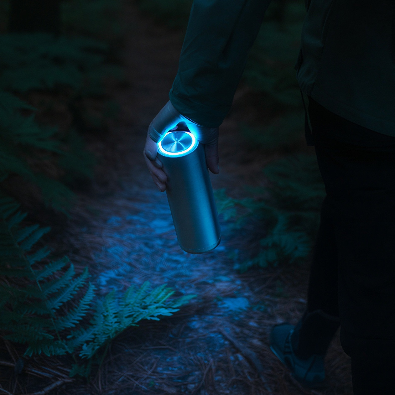 Built-In LED Flashlight